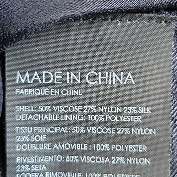 Sz 00 CLUB MONACO - Floral Burnout Dress - NWT! - Gorgeous 2-in-1 Dresses - Picture 14 of 14